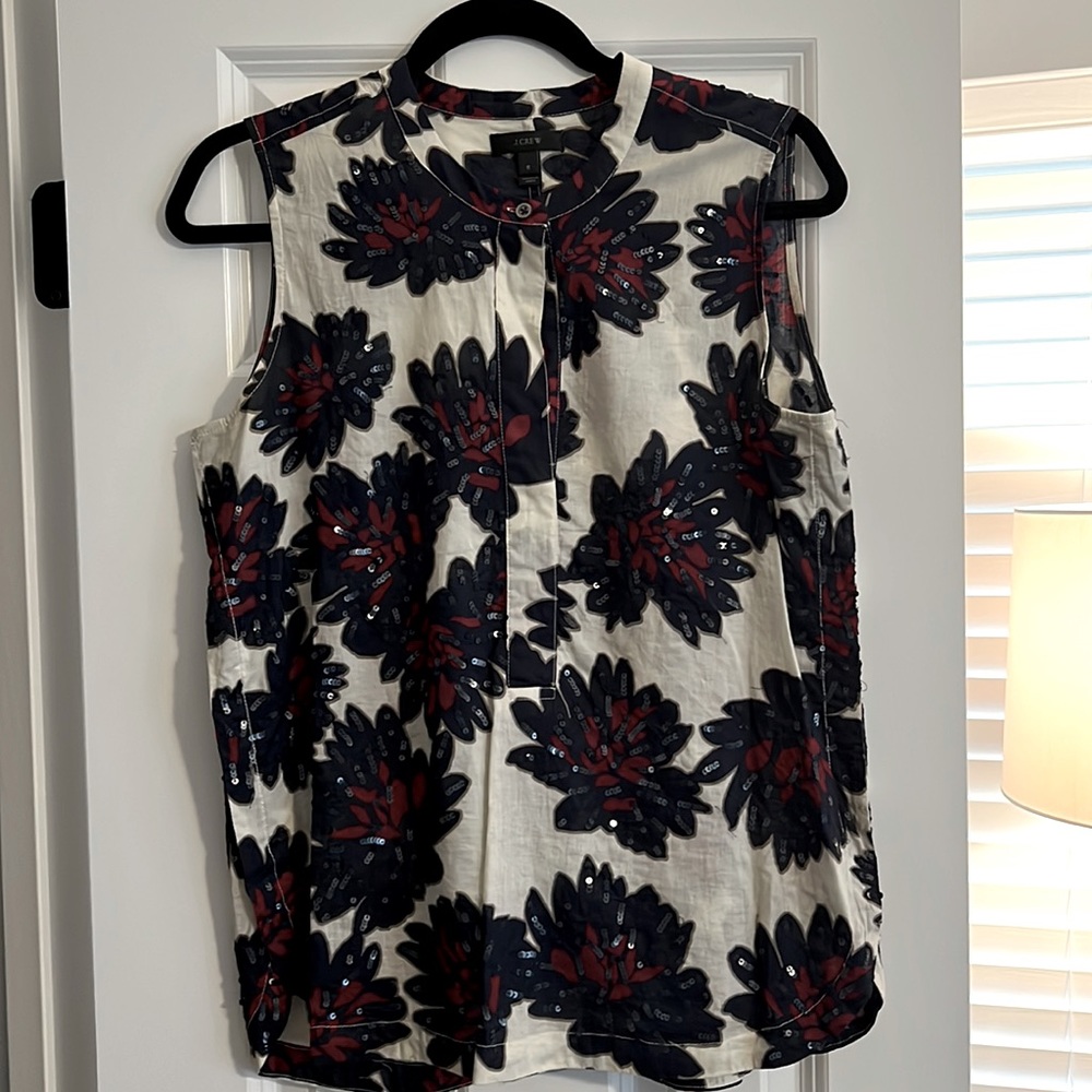J.Crew - Sleeveless - Red, White, Blue - Size 6